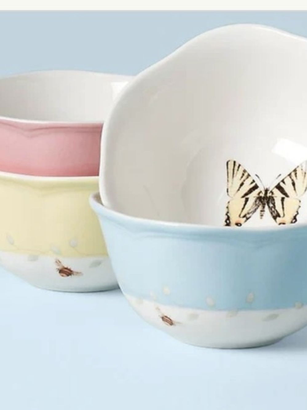 Lenox
Butterfly Meadow Multi Colors 6-Piece Dessert Bowl Set